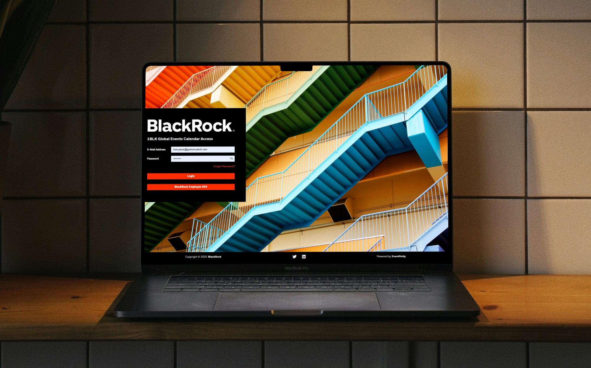 BlackRock branding and website