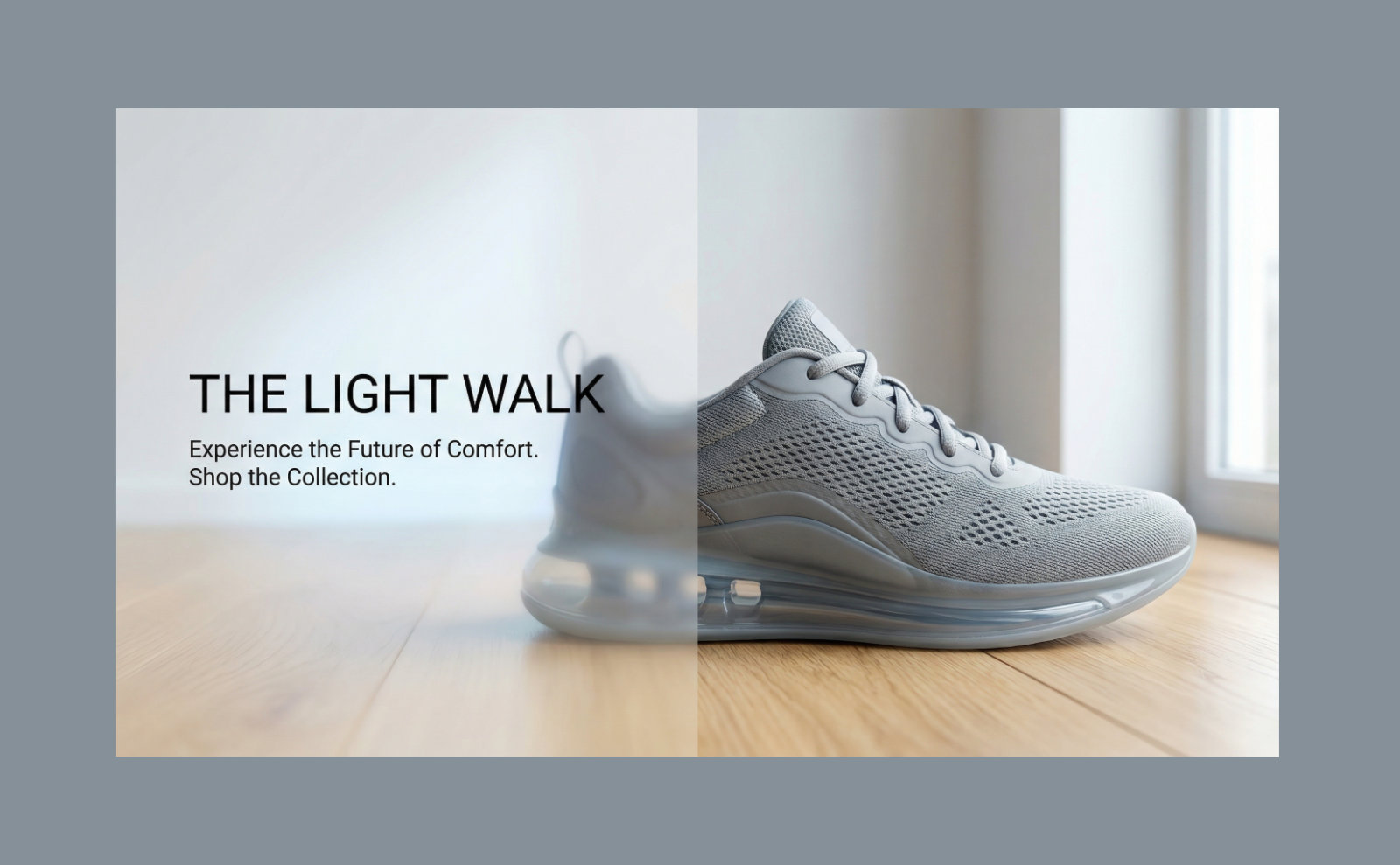 The Light Walk website desktop view