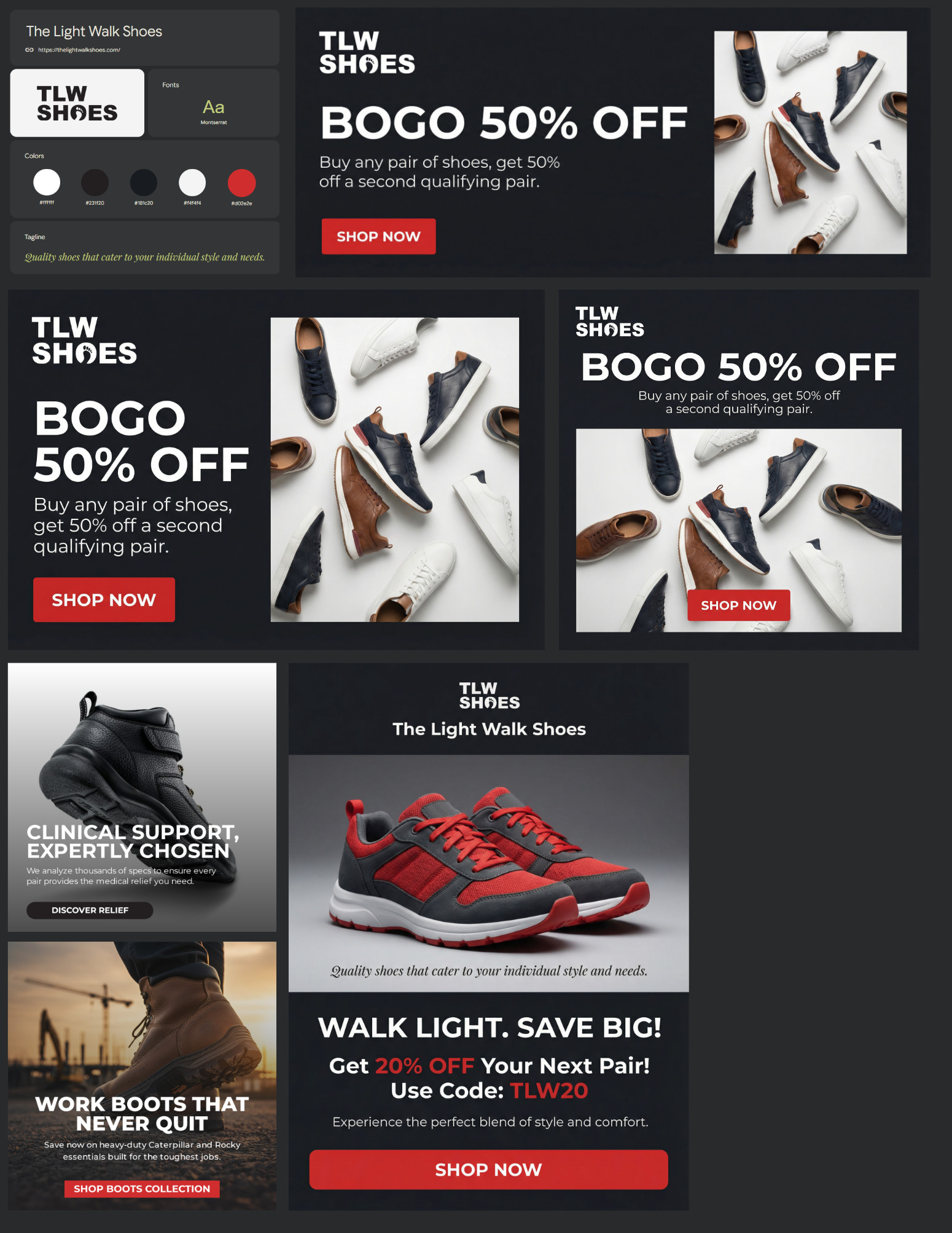 The Light Walk Branding